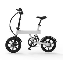 Load image into Gallery viewer, Affordable New Lithium Batteries Mini 14 Inch Folding 350W Electric City Bicycle for Adult and Kids

